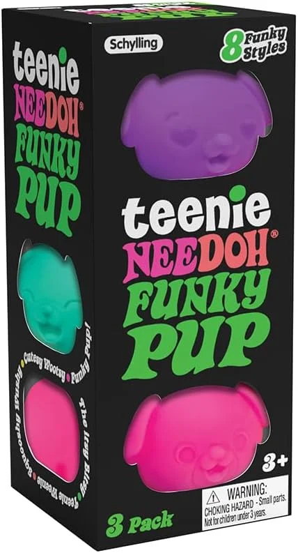 Schylling NeeDoh Teenie Funky Pups